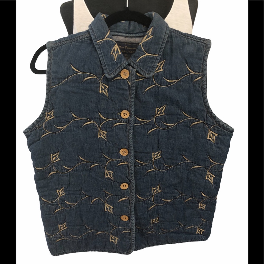 New Direction Women's Quilted Vest Sz M